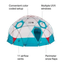 Mountain Hardwear 4-Season Tents Space Station Tent: 15 Person 4 Season -Tents and Shelters Store ALPRD D13