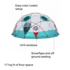 Mountain Hardwear 4-Season Tents Stronghold Tent: 10 Person 4 Season -Tents and Shelters Store ALPRD D8 2