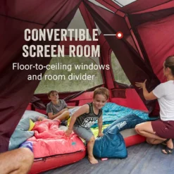 Coleman 3-Season Family & Campground Tents Skylodge Cabin Tent: 8 Person 3 Season -Tents and Shelters Store BLA D10