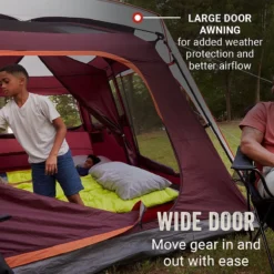Coleman 3-Season Family & Campground Tents Skylodge Cabin Tent: 8 Person 3 Season -Tents and Shelters Store BLA D12