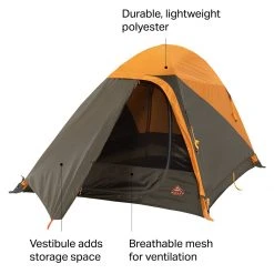 Kelty 3-Season Backpacking Tents Grand Mesa 2 Tent 2 Person 3 Season -Tents and Shelters Store CABRGOOA D6