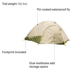 Mountainsmith 3-Season Backpacking Tents Morrison Evo 2 Tent: 2 Person 3 Season -Tents and Shelters Store CACGN D14