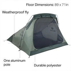 Marmot 3-Season Family & Campground Tents Mantis Plus Tent: 3 Person 3 Season -Tents and Shelters Store CRO D8