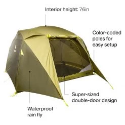 Marmot 3-Season Family & Campground Tents Limestone Tent: 6 Person 3 Season -Tents and Shelters Store GNSHA D16