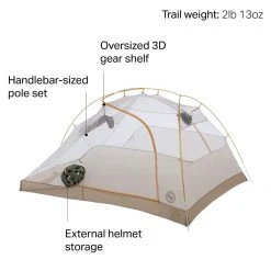 Big Agnes 3-Season Backpacking Tents Tiger Wall UL3 Bikepack Tent: 3 Person 3 Season -Tents and Shelters Store GREGRA D14 1