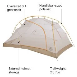 Big Agnes 3-Season Backpacking Tents Tiger Wall UL2 Bikepack Tent: 2 Person 3 Season -Tents and Shelters Store GREGRA D17
