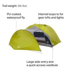 Big Agnes 3-Season Backpacking Tents Blacktail 2 Hotel Tent: 2 Person 3 Season -Tents and Shelters Store GRE D8 3