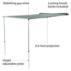 Thule Shelters & Tarps Overcast Awning -Tents and Shelters Store HAZGRA D1 1