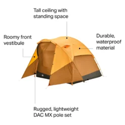 The North Face 3-Season Family & Campground Tents Wawona Tent: 4 Person 3 Season -Tents and Shelters Store LIEXBRORTITANETAGR D11 1