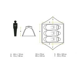 NEMO Equipment Inc. Vestibules & Footprints Aurora 3P Tent: 3 Person 3 Season 32 NEMO Equipment Inc. Vestibules & Footprints Aurora 3P Tent: 3 Person 3 Season -Tents and Shelters Store NOVGRE D5