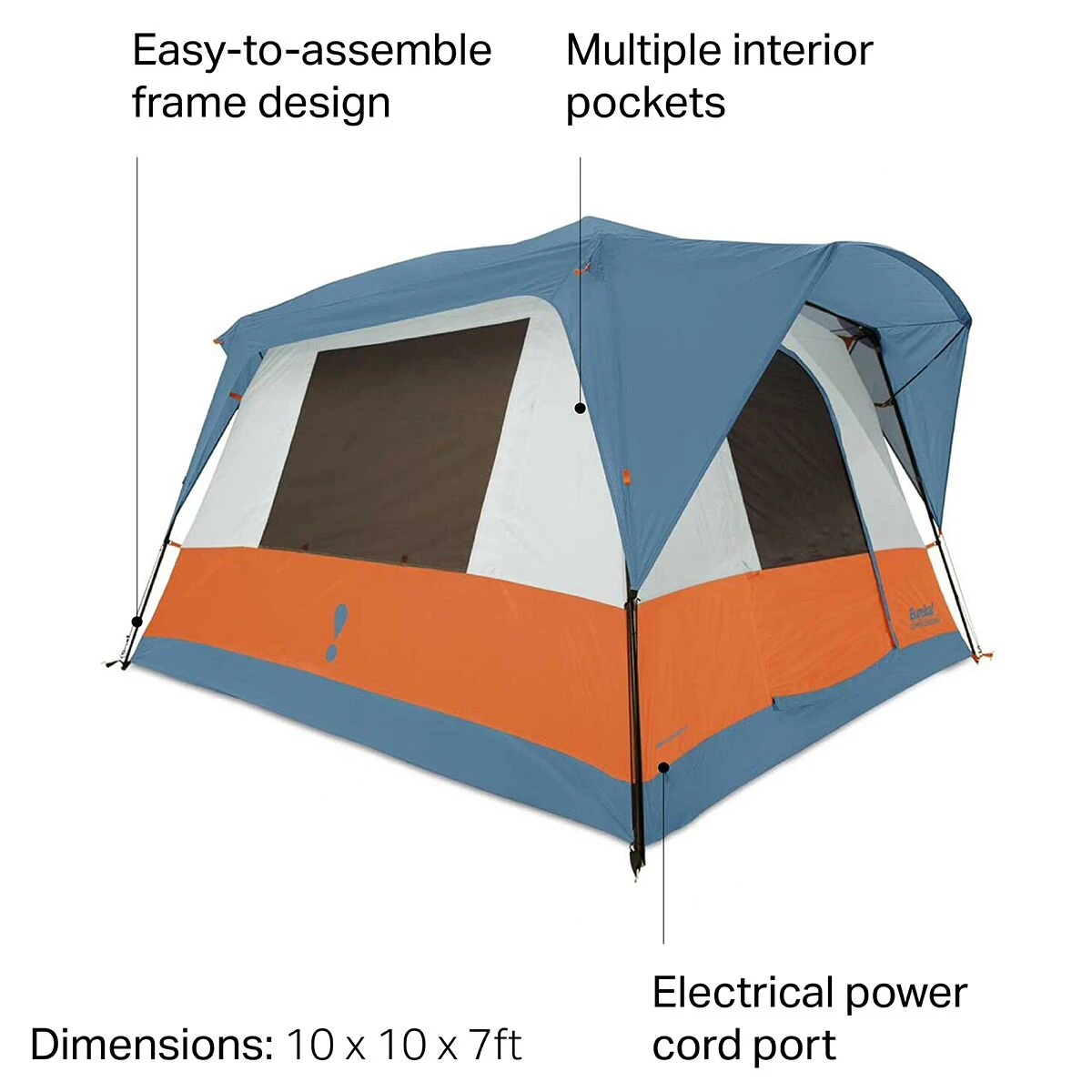 Eureka 3-Season Family & Campground Tents Copper Canyon LX Tent: 3 Season 6 Person 14 Eureka 3-Season Family & Campground Tents Copper Canyon LX Tent: 3 Season 6 Person - Image 12
