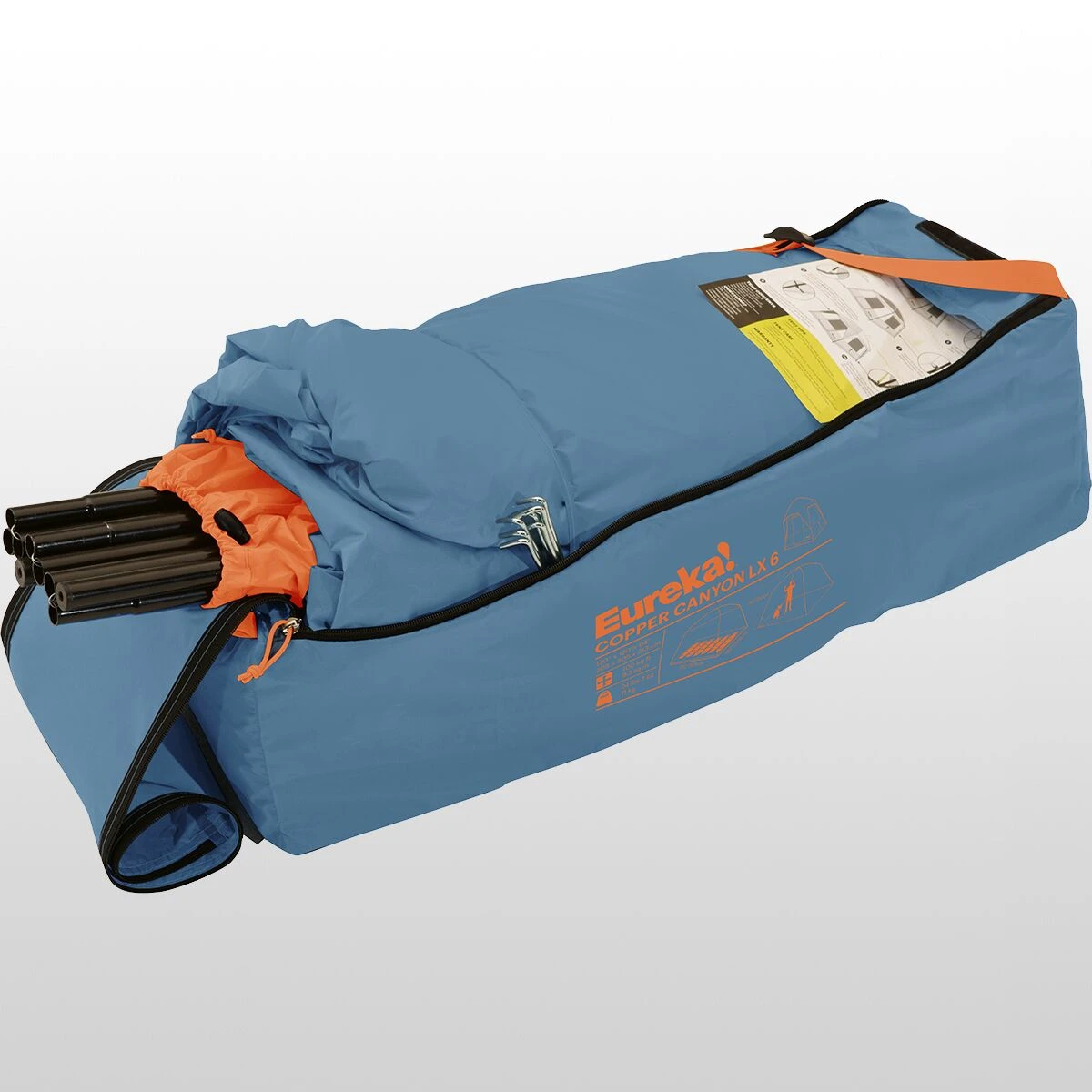 Eureka 3-Season Family & Campground Tents Copper Canyon LX Tent: 3 Season 6 Person 10 Eureka 3-Season Family & Campground Tents Copper Canyon LX Tent: 3 Season 6 Person - Image 8