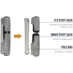 Sea To Summit 3-Season Backpacking Tents ALTO TR2 Tent: 2 Person 3 Season -Tents and Shelters Store ONECOL D29 1