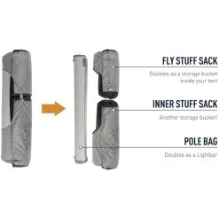 Sea To Summit 3-Season Backpacking Tents Alto TR2 Plus Tent: 2 Person 3 Season -Tents and Shelters Store ONECOL D32 1