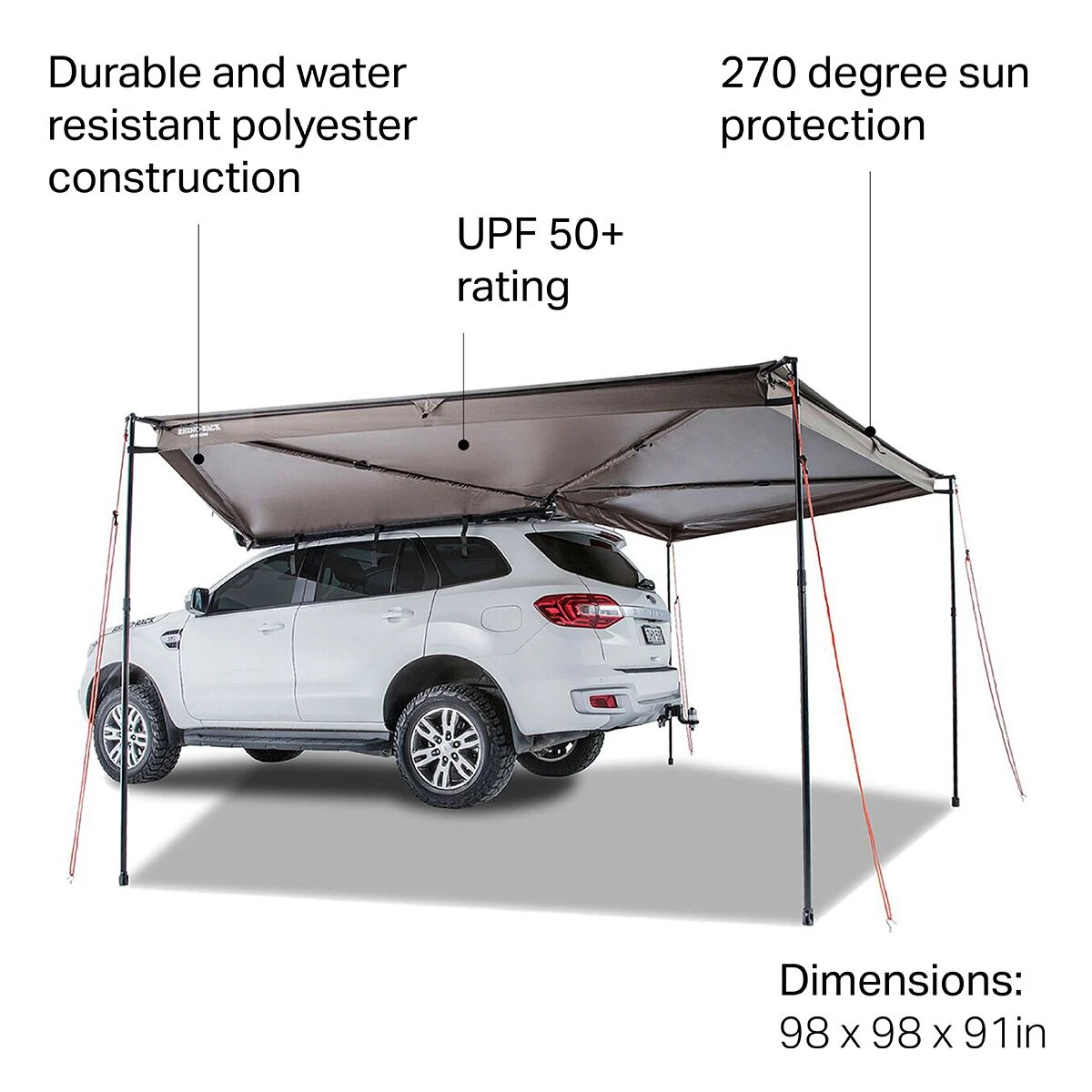 Rhino-Rack Shelters & Tarps Batwing Awning 4 Rhino-Rack Shelters & Tarps Batwing Awning - Image 2