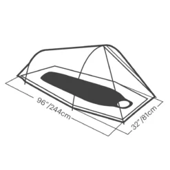 Eureka 3-Season Backpacking Tents Solitaire AL Tent: 1 Person 3 Season -Tents and Shelters Store ONECOL D6 1