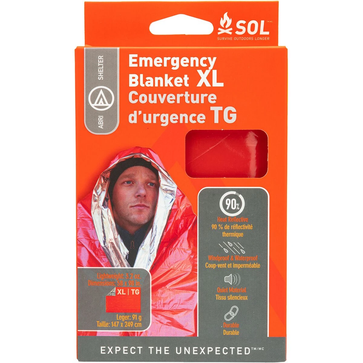 Adventure Ready Brands Emergency Shelters SOL Heatsheets Survival 2 Person Blanket 3 Adventure Ready Brands Emergency Shelters SOL Heatsheets Survival 2 Person Blanket