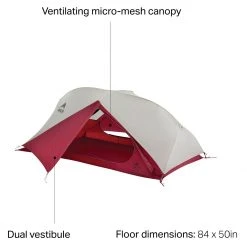 MSR 3-Season Backpacking Tents Freelite 2 Tent: 2 Person 3 Season -Tents and Shelters Store RD D10 3