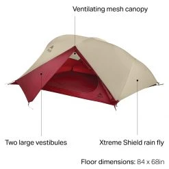 MSR 3-Season Backpacking Tents Freelite 3 Tent: 3 Person 3 Season -Tents and Shelters Store RD D17