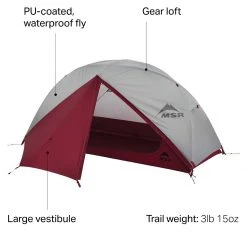 MSR 3-Season Backpacking Tents Elixir Tent: 1 Person 3 Season 17 MSR 3-Season Backpacking Tents Elixir Tent: 1 Person 3 Season -Tents and Shelters Store RD D6