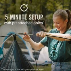 Coleman 3-Season Family & Campground Tents Skydome Screen Room Tent: 4 Person 3 Season -Tents and Shelters Store ROCGRE D1 1