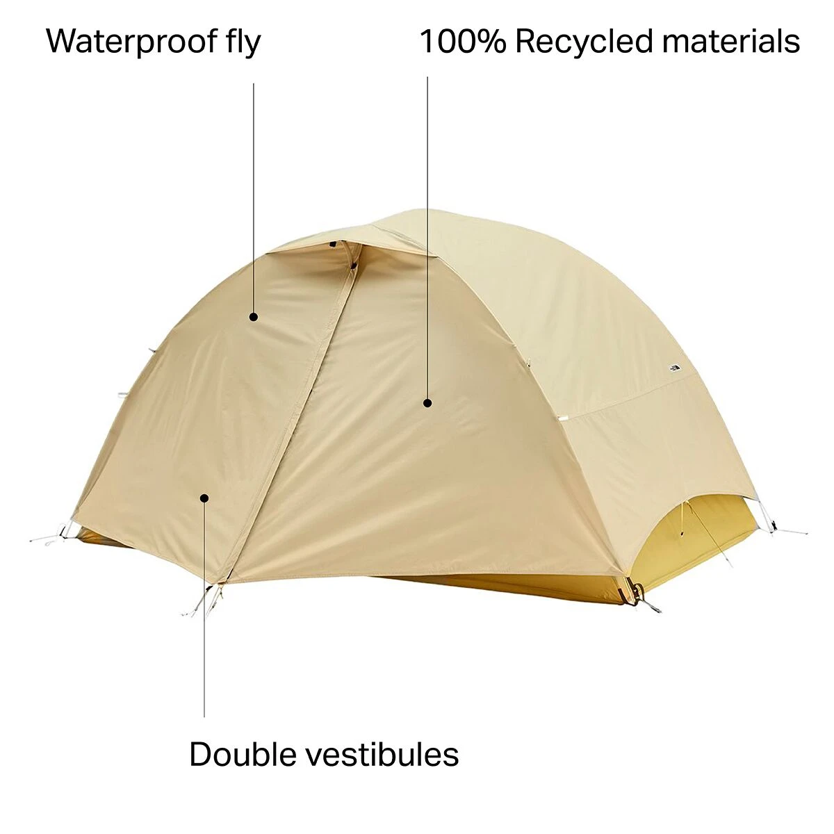 The North Face 3-Season Backpacking Tents Eco Trail 2 Tent: 2 Person 3 Season 4 The North Face 3-Season Backpacking Tents Eco Trail 2 Tent: 2 Person 3 Season - Image 2