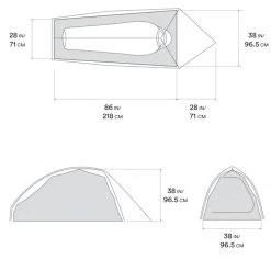 Mountain Hardwear 3-Season Backpacking Tents Nimbus UL 1 Tent 25 Mountain Hardwear 3-Season Backpacking Tents Nimbus UL 1 Tent -Tents and Shelters Store UND D11